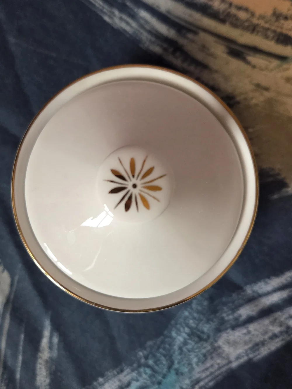 Crown Ming Fine China Jian Shiang “Bird Of Paradise” Cream and Sugar Bowl w/lid